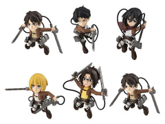 Attack on Titan Tobimas Mini Figures Pack of 6 (with gift) 4535123851261
