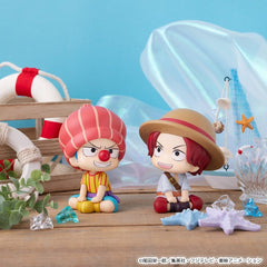 One Piece Look Up PVC Figures 2-Pack Shanks & Buggy Childhood Ver. 11 cm (with gift) 4535123851414