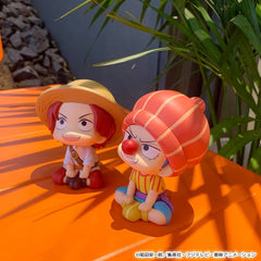 One Piece Look Up PVC Figures 2-Pack Shanks & Buggy Childhood Ver. 11 cm (with gift) 4535123851414