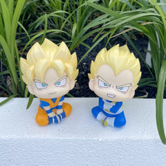 Dragon Ball DAIMA Look Up PVC Figures 2-Pack Super Saiyan Son Goku (mini) & Super Saiyan Vegeta (mini) 11 cm (with gift) 4535123851445