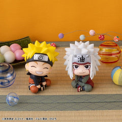 Naruto Shippuden Look Up PVC Figures 2-Pack Naruto Uzumaki Smile Ver. & Jiraiya 11 cm (with gift) 4535123852107
