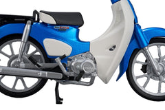 Honda Kaitanics Plastic Model Kit Super Cub 110 Glint Wave Blue Metalic 4535123852305