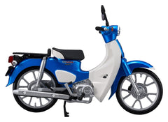 Honda Kaitanics Plastic Model Kit Super Cub 110 Glint Wave Blue Metalic 4535123852305