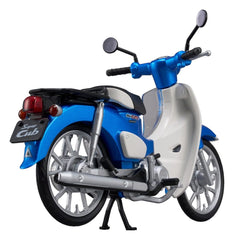 Honda Kaitanics Plastic Model Kit Super Cub 110 Glint Wave Blue Metalic 4535123852305