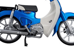 Honda Kaitanics Plastic Model Kit Super Cub 110 Glint Wave Blue Metalic 4535123852305