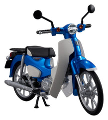 Honda Kaitanics Plastic Model Kit Super Cub 110 Glint Wave Blue Metalic 4535123852305