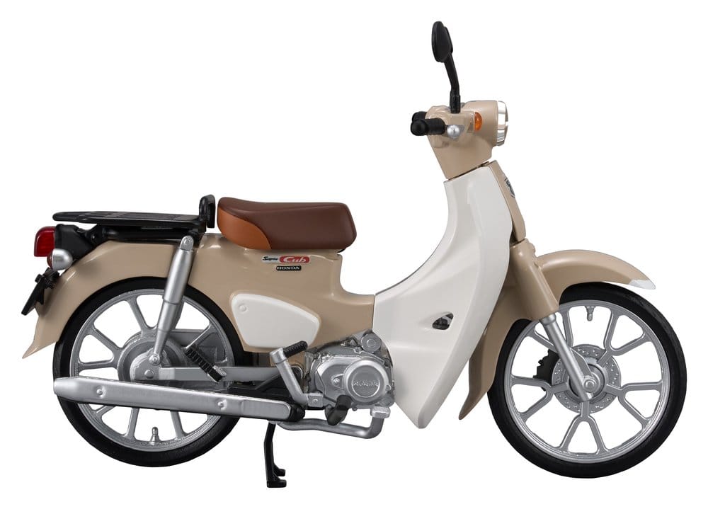 Honda Kaitanics Plastic Model Kit Super Cub 110 Virgin Beige 4535123852312