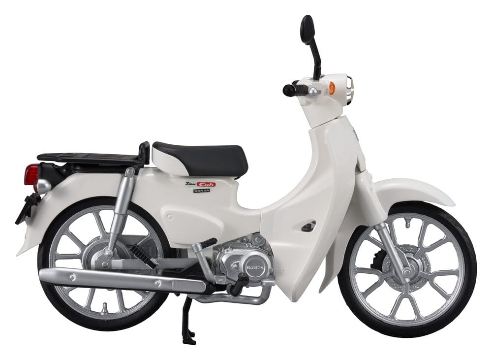 Honda Kaitanics Plastic Model Kit Super Cub 110 Classical White 4535123852329