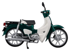Honda Kaitanics Plastic Model Kit Super Cub 110 Tasmania Green Metallic 4535123852336