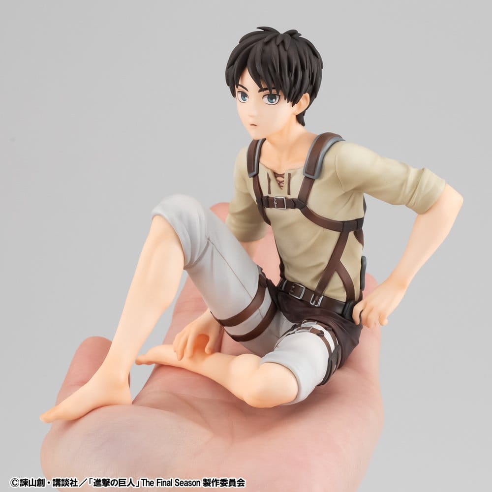 Attack on Titan G.E.M. Series PVC Figure Eren Yeager Palm Size 10 cm 4535123852343