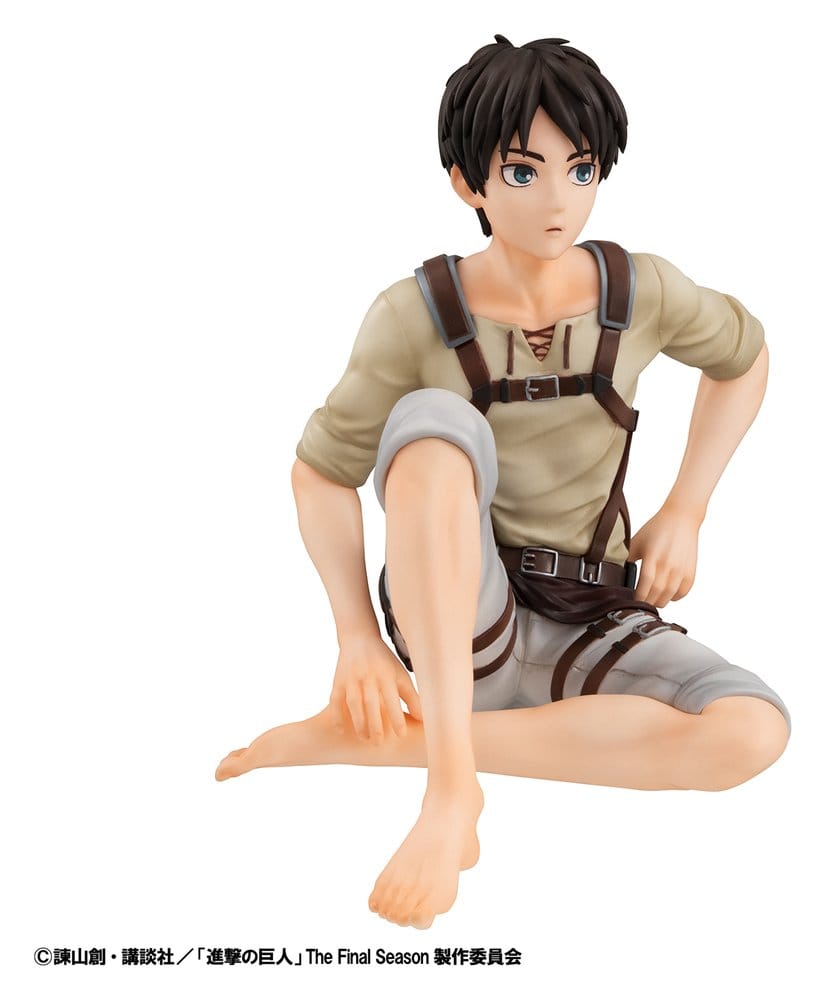 Attack on Titan G.E.M. Series PVC Figure Eren Yeager Palm Size 10 cm 4535123852343