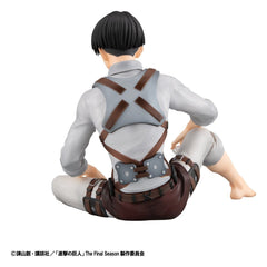 Attack on Titan G.E.M. Series PVC Figure Squad Captain Levi Palm Size 9 cm 4535123852350