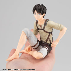 Attack on Titan G.E.M. Series PVC Figures 2-Pack Eren Yeager & Squad Captain Levi Palm Size 4535123852367