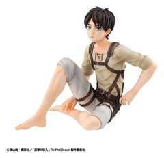 Attack on Titan G.E.M. Series PVC Figures 2-Pack Eren Yeager & Squad Captain Levi Palm Size 4535123852367