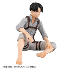 Attack on Titan G.E.M. Series PVC Figures 2-Pack Eren Yeager & Squad Captain Levi Palm Size 4535123852367