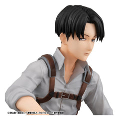 Attack on Titan G.E.M. Series PVC Figures 2-Pack Eren Yeager & Squad Captain Levi Palm Size 4535123852367