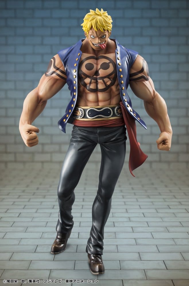 One Piece Portrait.Of.Pirates "Sailing Again" PVC Figure Bellamy the Hyena 25 cm (Limited Repeat) 4535123852398