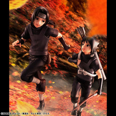 Naruto Shippuden G.E.M. Series PVC Figures 2-Pack Itachi Uchiha & Sasuke (Repeat) 4535123852466