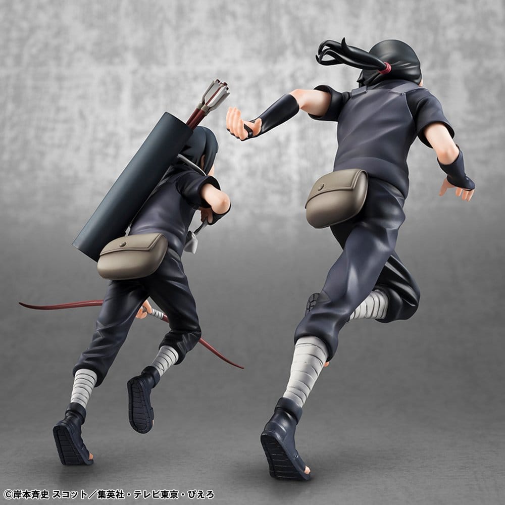 Naruto Shippuden G.E.M. Series PVC Figures 2-Pack Itachi Uchiha & Sasuke (Repeat) 4535123852466