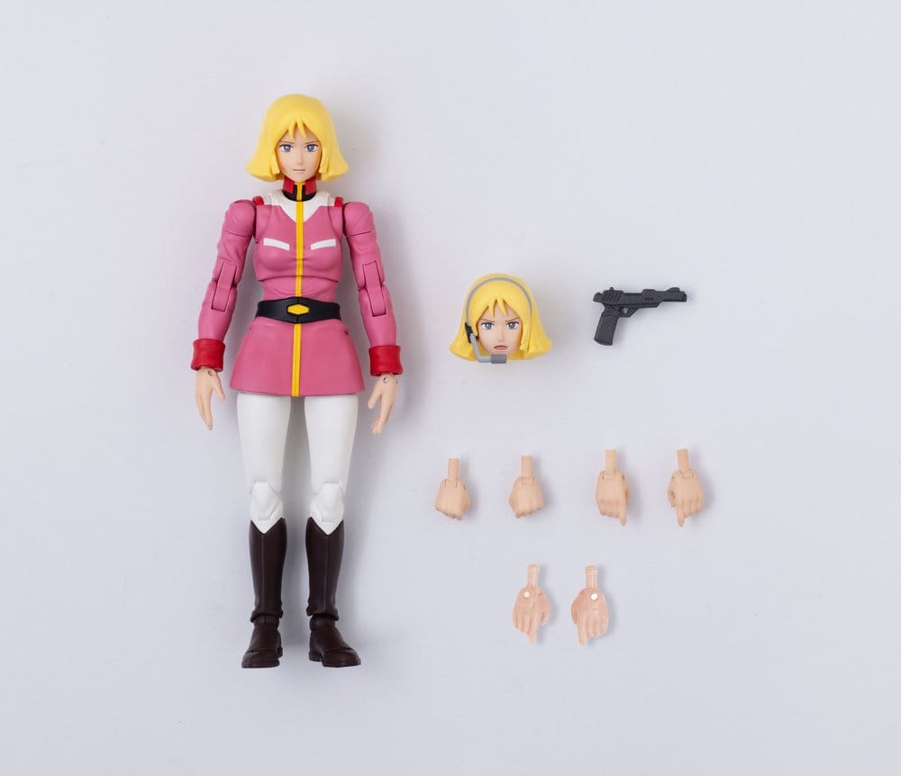 Mobile Suit Gundam G.M.G. Collection Action Figure Earth Federation Sayla Mass Uniform Ver. 10 cm 4535123852534