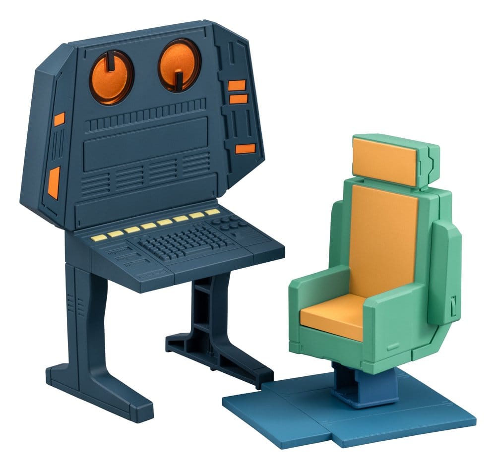 Mobile Suit Gundam G.M.G. Collection EX Diorama White Base Bridge Radio Operator Desk Set 10 cm (with gift) 4535123852541