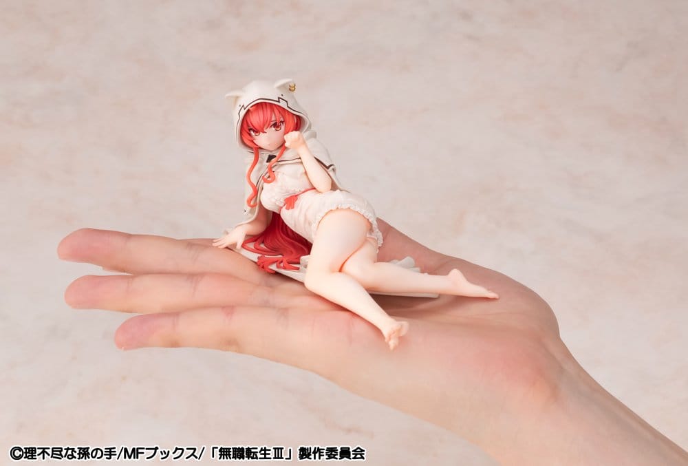 Mushoku Tensei: Jobless Reincarnation Melty Princess PVC Figure Eris Sleep with Eris Ver. Palm Size 12 cm 4535123852695