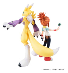 Digimon Tamers G.E.M. Series PVC Figure Renamon & Ruki Makino 13 cm (Repeat) 4535123853579