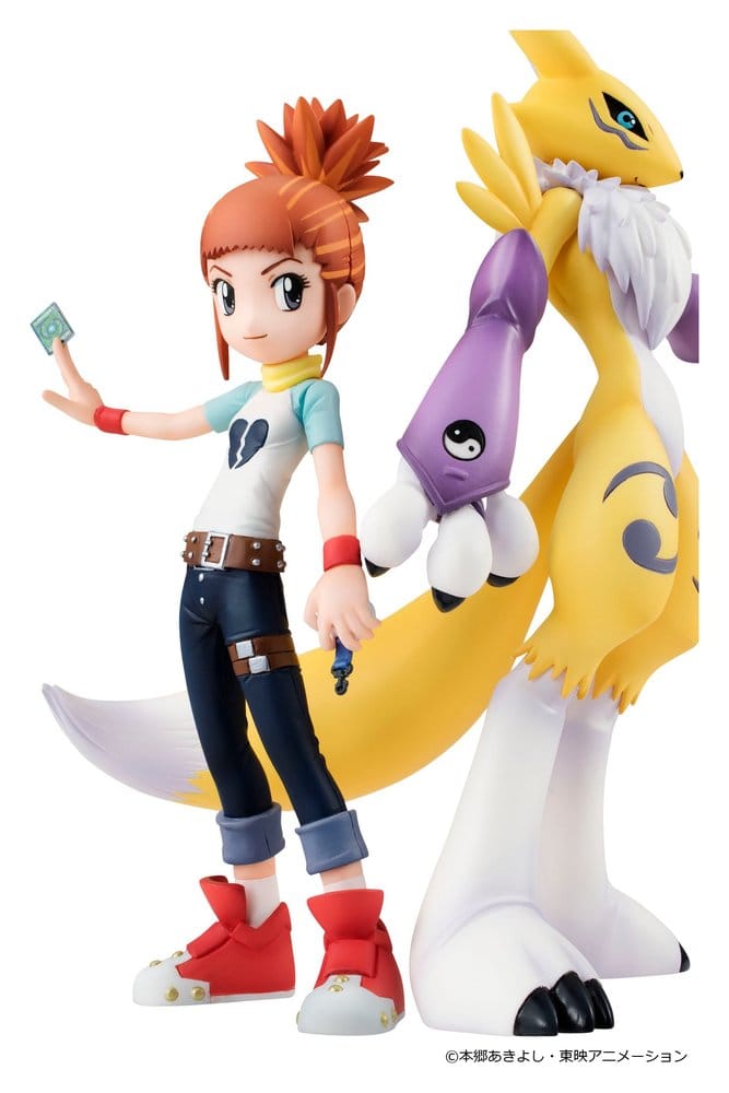 Digimon Tamers G.E.M. Series PVC Figure Renamon & Ruki Makino 13 cm (Repeat) 4535123853579