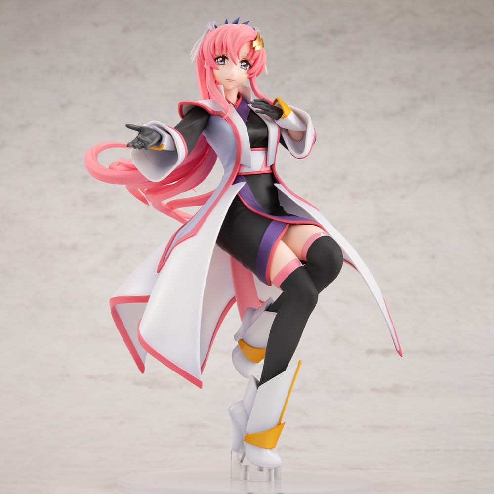 Gundam GGG (Gundam Girls Generation) Series PVC Figure Mobile Suit Gundam SEED FREEDOM Lacus Clyne Battle Surcoat Ver. 22 cm 4535123853647