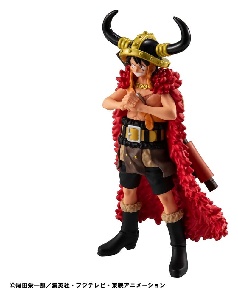 One Piece Wallstar PVC Figure Monkey D. Luffy Elbaph Arc 11 cm 4535123854453