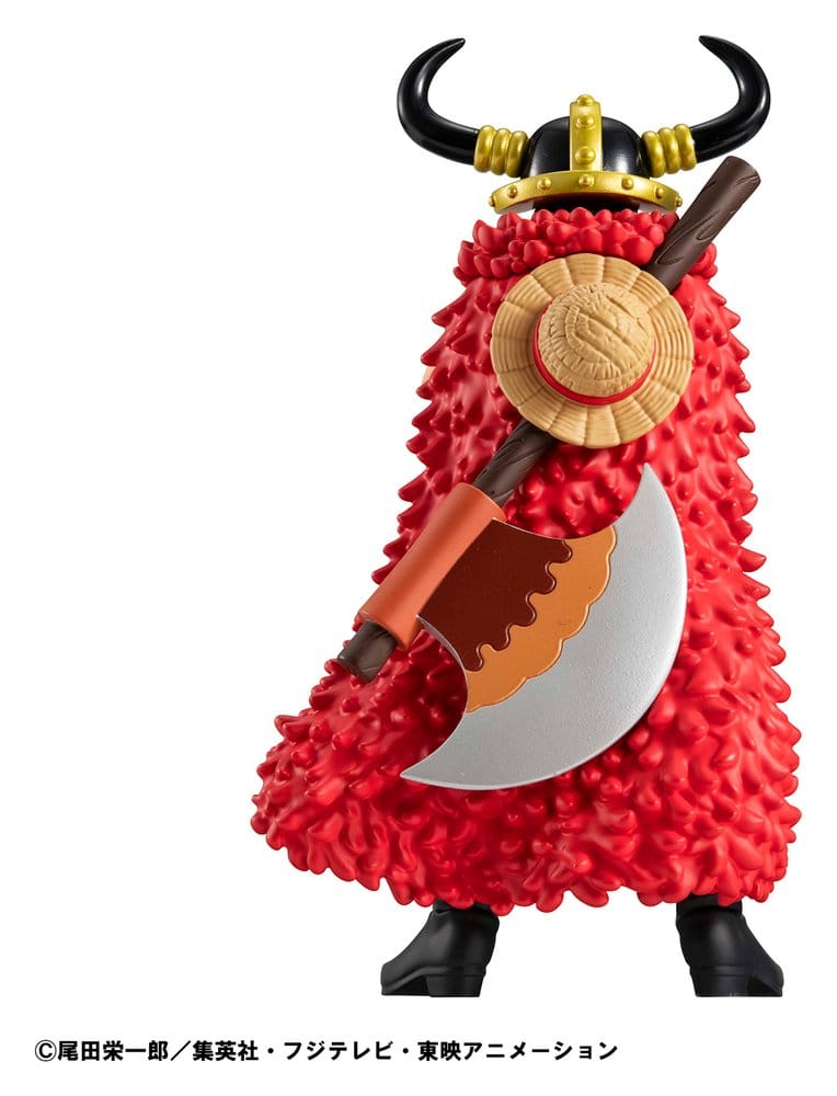 One Piece Wallstar PVC Figure Monkey D. Luffy Elbaph Arc 11 cm 4535123854453