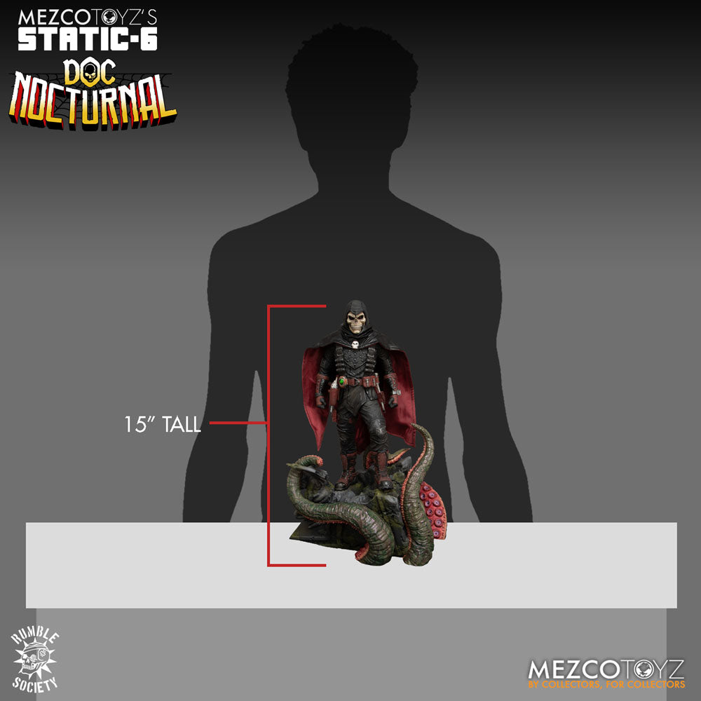 Original Character Static-6 PVC Statue 1/6 Rumble Society - Doc Nocturnal 38 cm 0696198140231