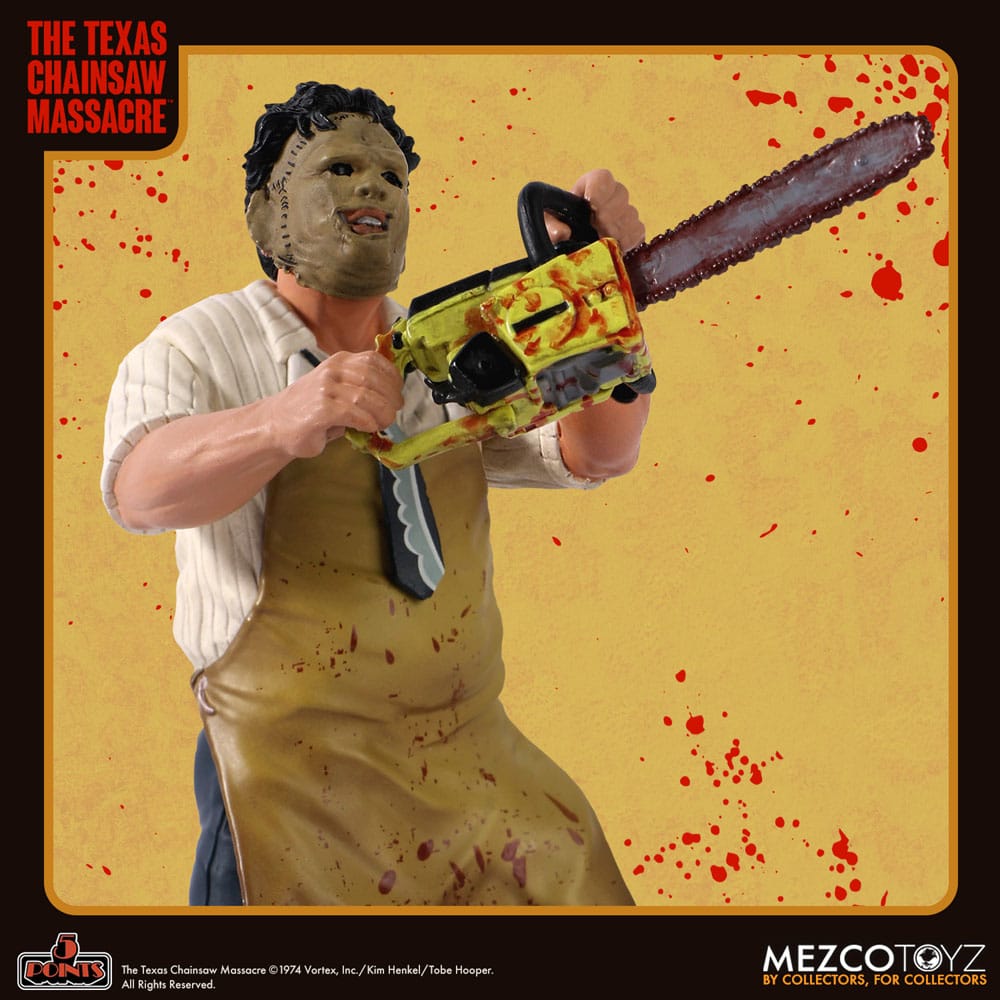 The Texas Chain Saw Massacre (1974) 5 Points Action Figure Leatherface 10 cm 0696198170146