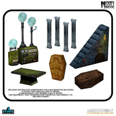 Mezco's Monsters 5 Points Action Figures Tower of Fear Deluxe Set 9 cm 0696198180237