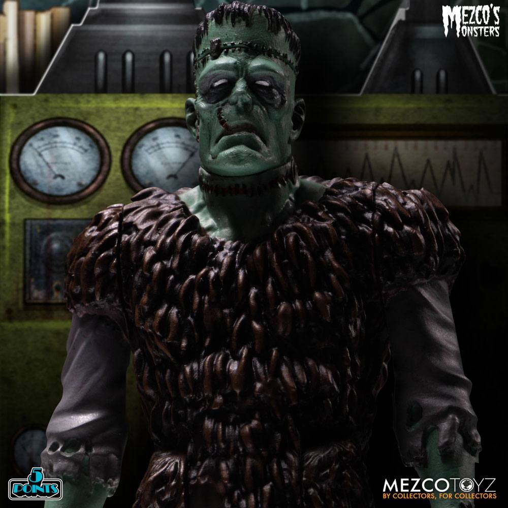 Mezco's Monsters 5 Points Action Figures Tower of Fear Deluxe Set 9 cm 0696198180237