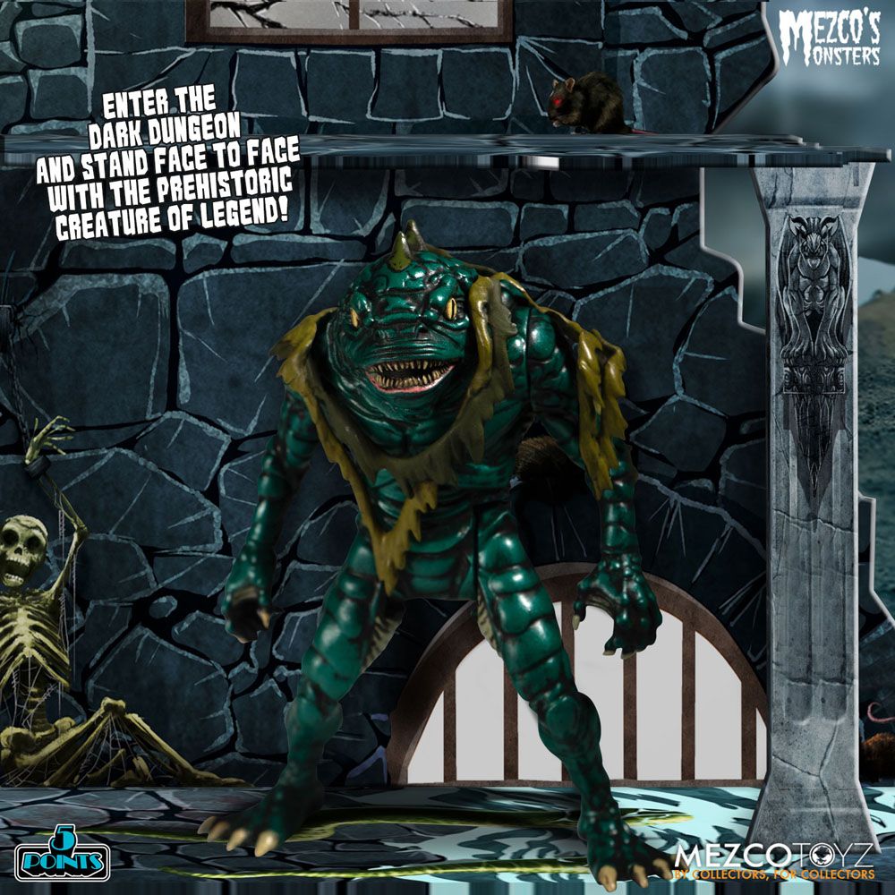 Mezco's Monsters 5 Points Action Figures Tower of Fear Deluxe Set 9 cm 0696198180237