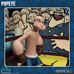 Popeye 5 Points Deluxe Figure Set Popeye & Oxheart 9 cm 0696198180954
