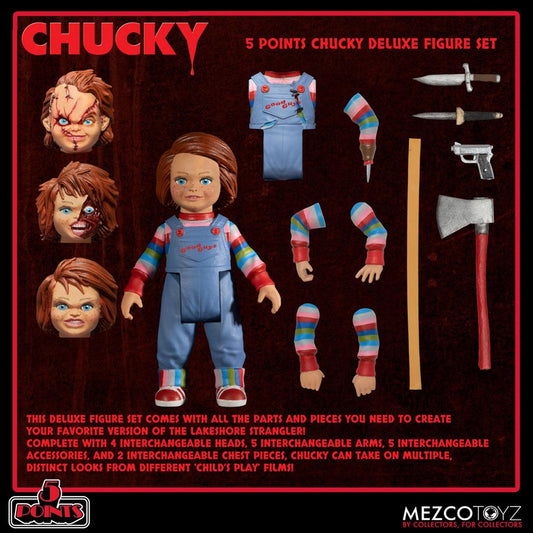Child´s Play 5 Points Action Figure Chucky 10 0696198181128