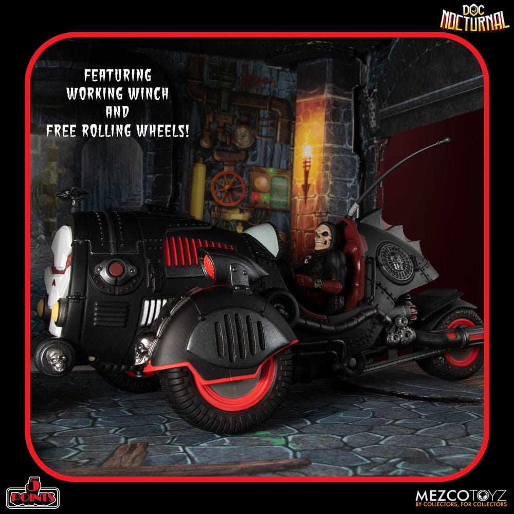 Doc Nocturnal 5 Points Action Figures Nocturnal Tower Playset 9 cm 0696198181333