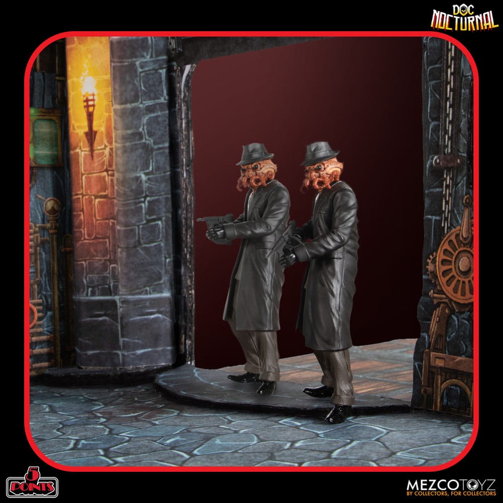 Doc Nocturnal 5 Points Action Figures Nocturnal Tower Playset 9 cm 0696198181333