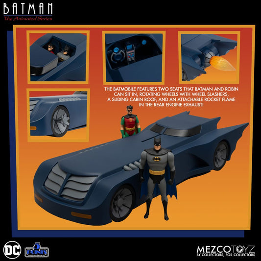 DC Comics Vehicle Batman: The Animated - The Batmobile 0696198181654