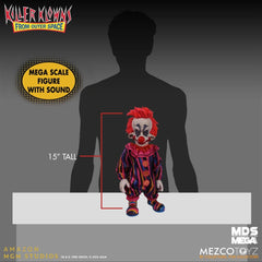 Killer Klowns from Outer Space MDS Mega Scale Plush Doll Rudy 38 cm 0696198257090