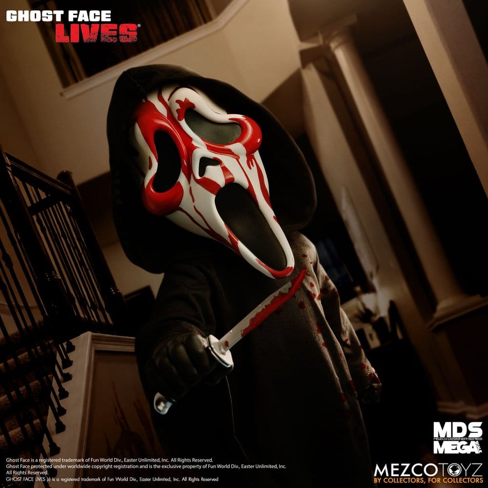 Scream MDS Roto Plush Doll Bloody Ghost Face 38 cm 0696198470123
