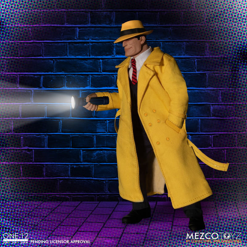 Dick Tracy Action Figures 1/12 Dick Tracy vs  0696198700527
