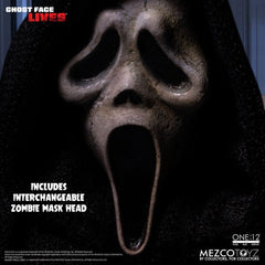 Scream Action Figure 1/12 Ghost Face 16 cm 0696198740097