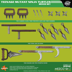 Teenage Mutant Ninja Turtles One:12 Collective Action Figures 1/12 Boxed Set 17 cm 0696198755060