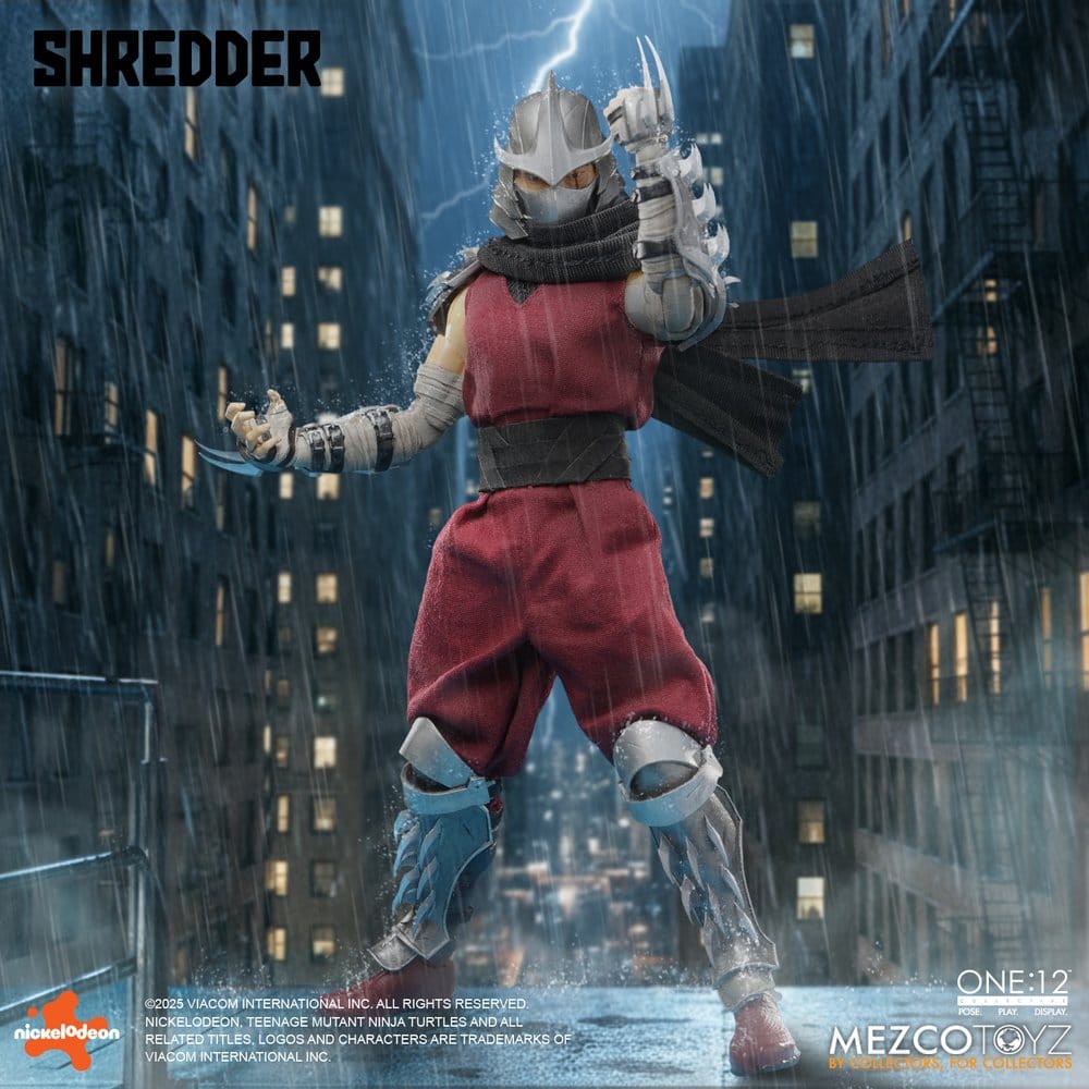 Teenage Mutant Ninja Turtles Figure 1/12 Shredder 17 cm 0696198755169