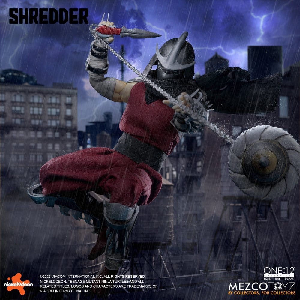 Teenage Mutant Ninja Turtles Figure 1/12 Shredder 17 cm 0696198755169