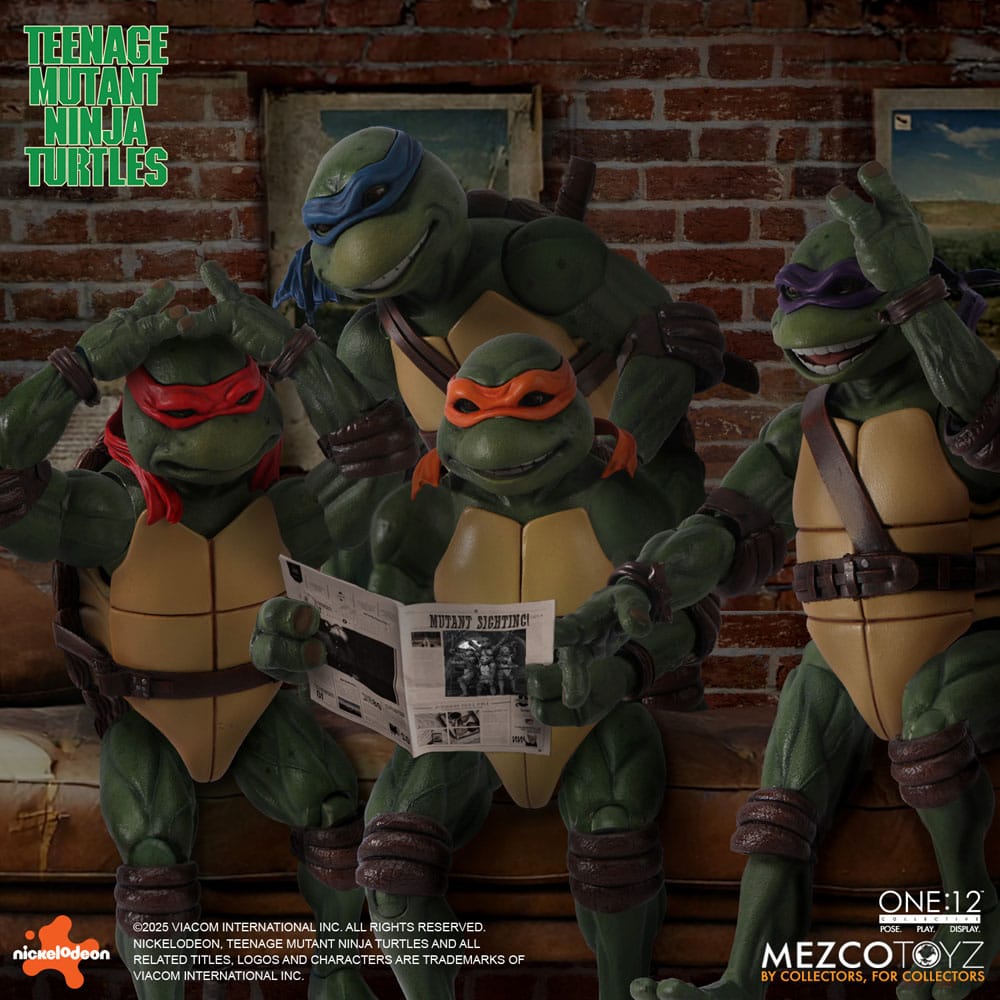 Teenage Mutant Ninja Turtles Figures box set 1/12 Teenage Mutant Ninja Turtles (1990 Movie) 15 cm 0696198755176