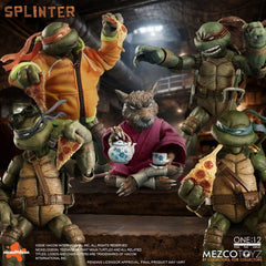 Teenage Mutant Ninja Turtles One:12 Collective Action Figure 1/12 Splinter 17 cm 0696198755190